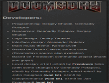 Tablet Screenshot of doomsday.generalarcade.com